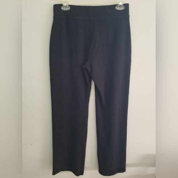 Talbots Black Cotton Relaxed Stretch Pants size XS - Picture 2 of 3